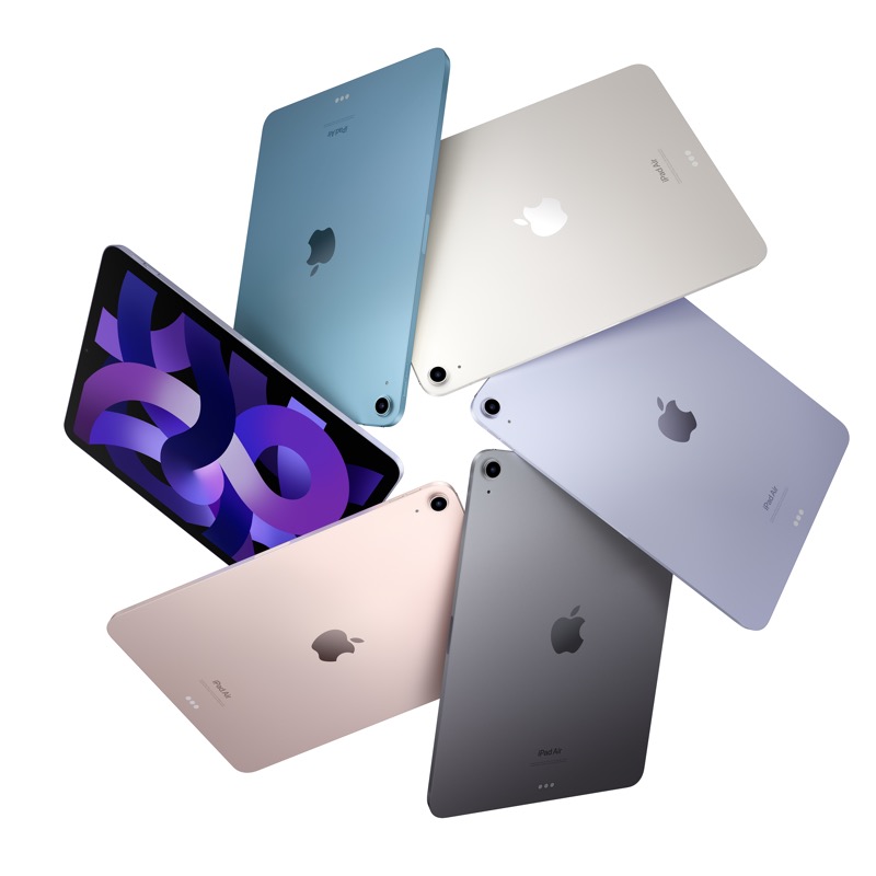 Apple iPad Air (5th Generation): with M1 chip, 10.9-inch Liquid Retina  Display, 256GB, Wi-Fi 6, 12MP front/12MP Back Camera, Touch ID, All-Day  Battery